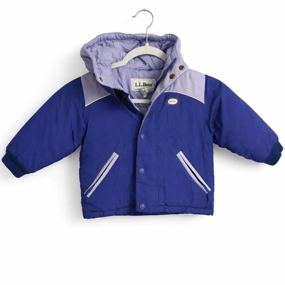 Llbean Men's Purple and Blue Jacket